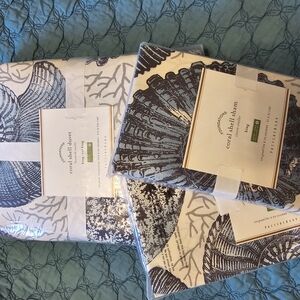 Pottery Barn Coral Shell Quilt Set SOLD OUT